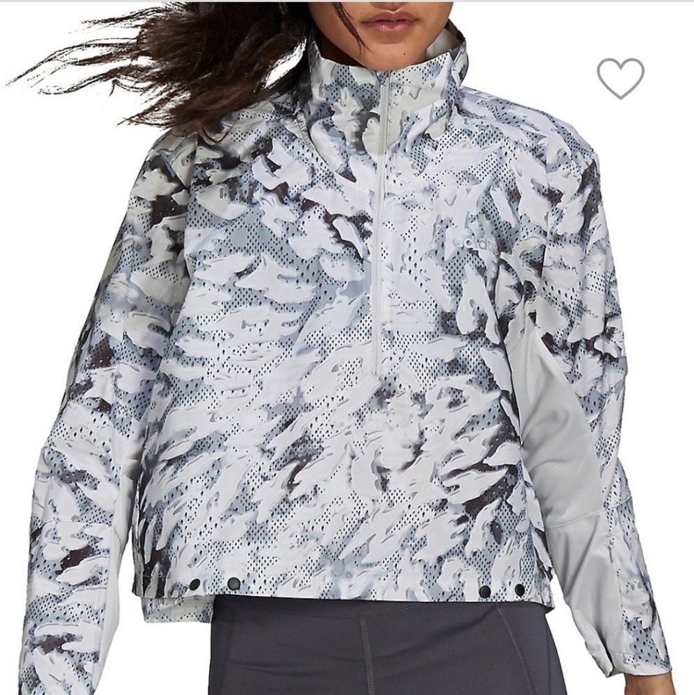 adidas Fast Graphic Water-Repellent Jacket
